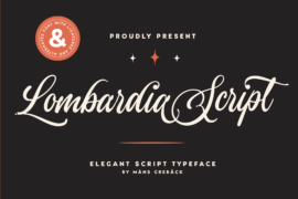 Lombardia Script PERSONAL USE Font
