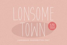 Lonsome Town Font