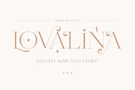 Lovalina Free Font Family