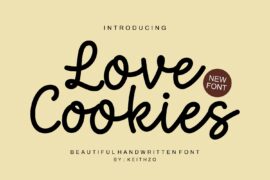 Love Cookies Font
