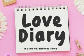Love Diary Font