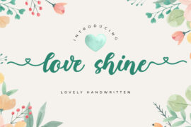 Love Shine Font