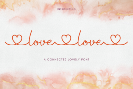 Lovelove Font