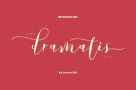 Lovely Dramatis Demo Font