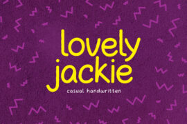 Lovely Jackie Font