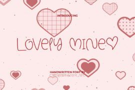Lovely Mine Demo Font