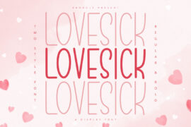 Lovesick Font Family