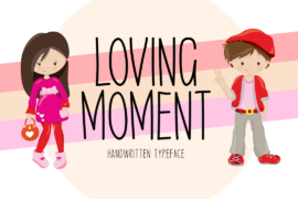 Loving Moment Font