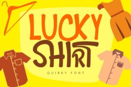 LUCKY SHIRT Font