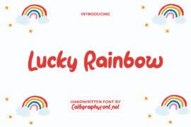 LuckyRainbowDemo Font