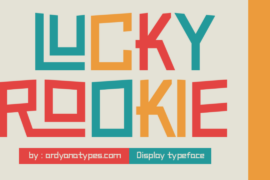 LuckyRookie Font