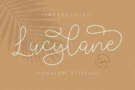 Lucylane Demo Font