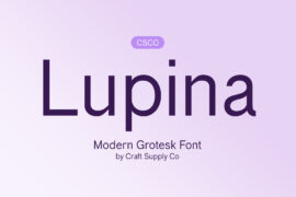 Lupina Demo Font