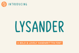 Lysander Font