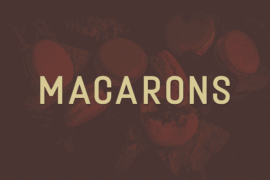 Macarons Font