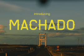 MACHADO Font