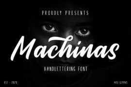 Machinas Typeface Font