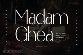 Madam Ghea Personal Use Font