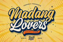 Madang Lovers Font Family