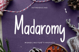 Madaromy Font