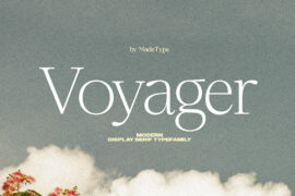 MADE Voyager PERSONAL_USE Font Family