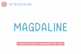 Magdaline Font