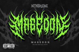 Magedon DEMO Font