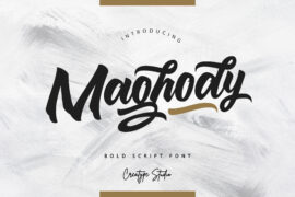 Maghody Font