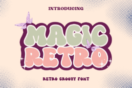 Magic Groovy Font