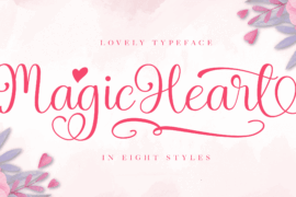 Magic Heart PERSONAL USE Font Family