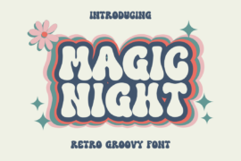 MAGIC NIGHT Font