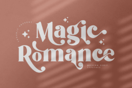 Magic Romance For Personal Use Font