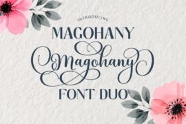 Magohany Script Font