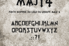 MAJY4 Font