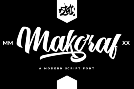 Makgraf Script Personal Use Font
