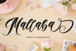 Mallaba Personal Use Only Font