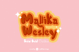 Mallika Wesley Demo Font