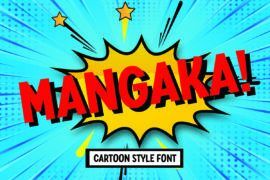 Mangaka Font