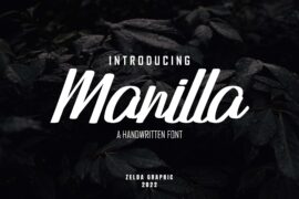 Manilla Personal Use Font