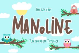 Manoline Font