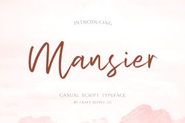 Mansier Font