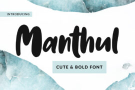 Manthul Font