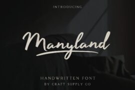 Manyland Free Font