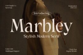 Marbley Free Font