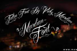 Mardian Demo Font
