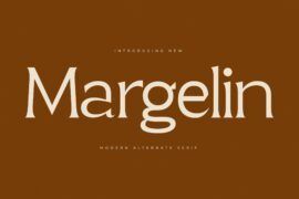 Margelin DEMO VERSION Font Family