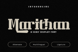 Marithantrial Font