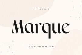 Marque Font