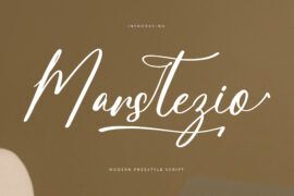 Marstezio DEMO VERSION Font Family