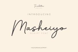 Masheiyo Font